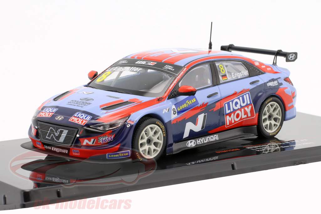 Hyundai Elantra N TCR #8 2nd WTCR Germany 2021 Engstler 1:43 Ixo