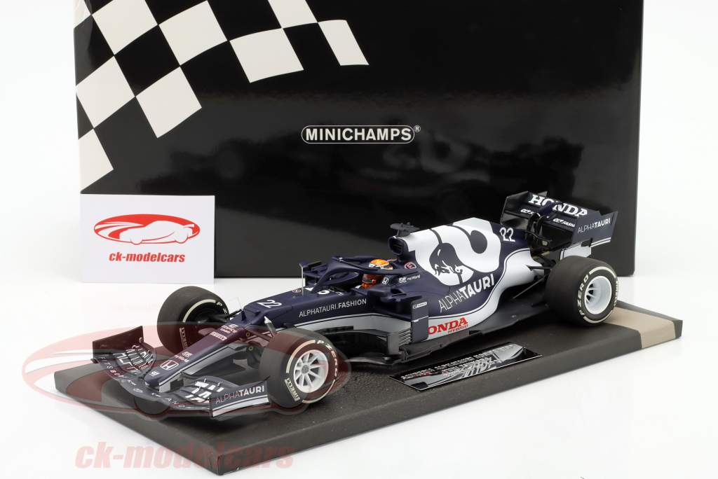 ミニカー Scuderia Alpha Tauri AT02 2021 Scuderia AlphaTauri Honda 2021 AT02 Gasly / Tsunoda double