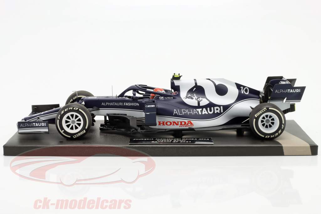 Pierre Gasly AlphaTauri AT02 #10 Bahrain GP fórmula 1 2021 1:18 Minichamps