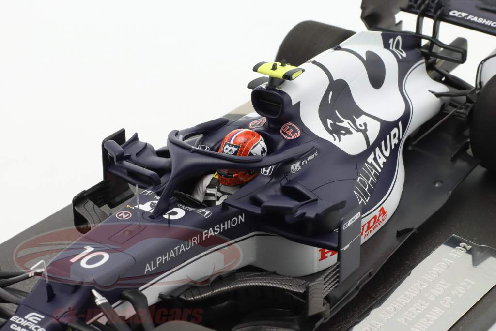 Pierre Gasly AlphaTauri AT02 #10 Bahrain GP fórmula 1 2021 1:18 Minichamps