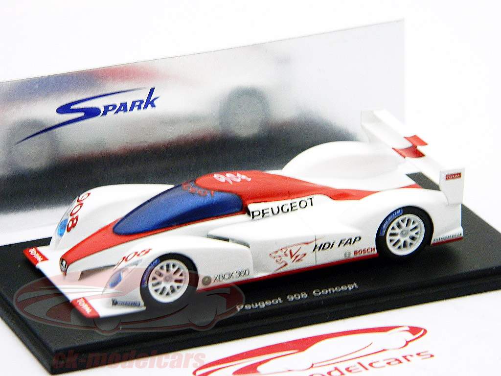 标致908概念车巴黎2006 1:43星火