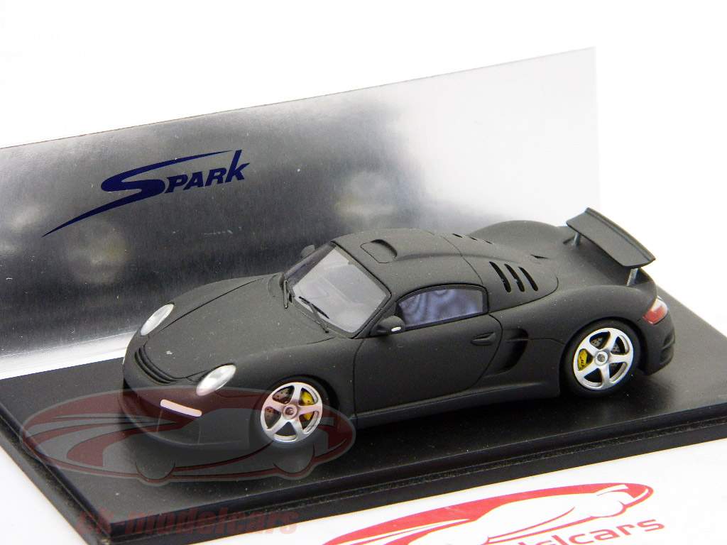 RUF Porsche CTR3 Metallic Black 1:43 Spark