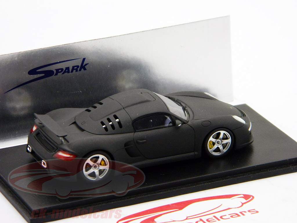 RUF Porsche CTR3 metallizzato Nero / Nero 1:43 Spark