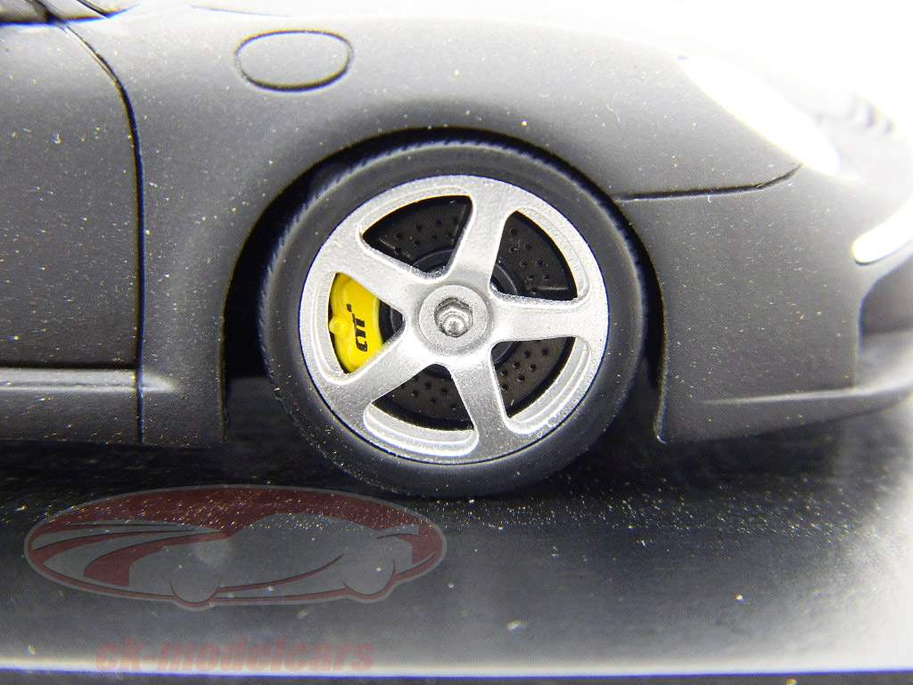 RUF Porsche CTR3 metallizzato Nero / Nero 1:43 Spark