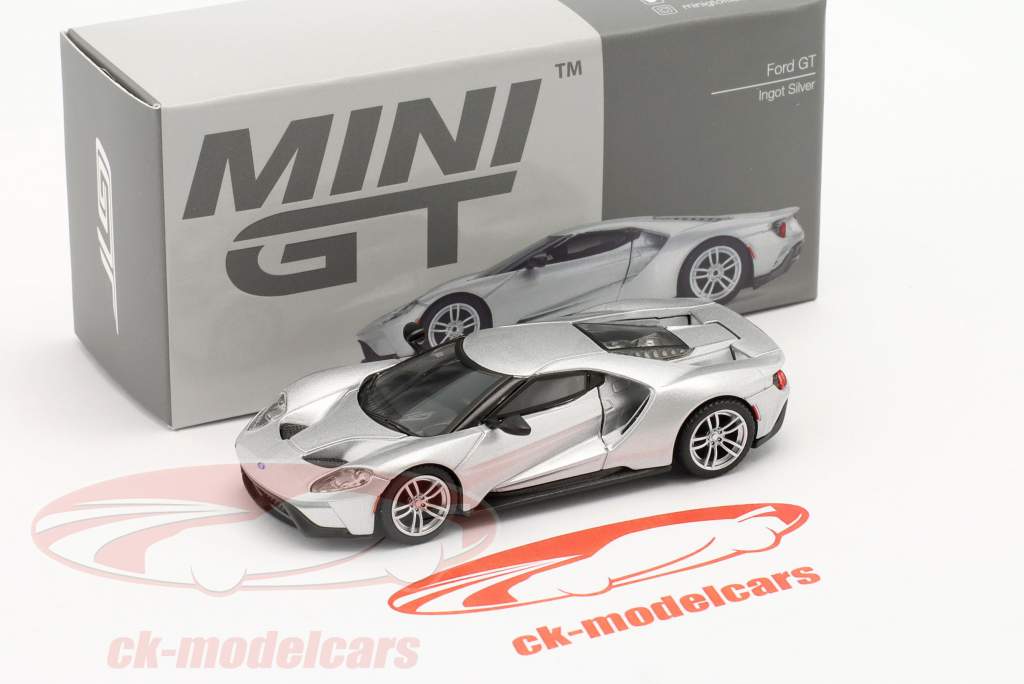 Ford GT 銀 1:64 TrueScale