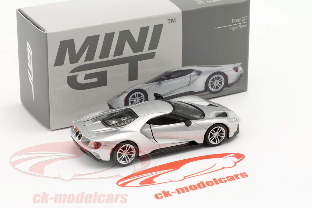Ford GT 銀 1:64 TrueScale