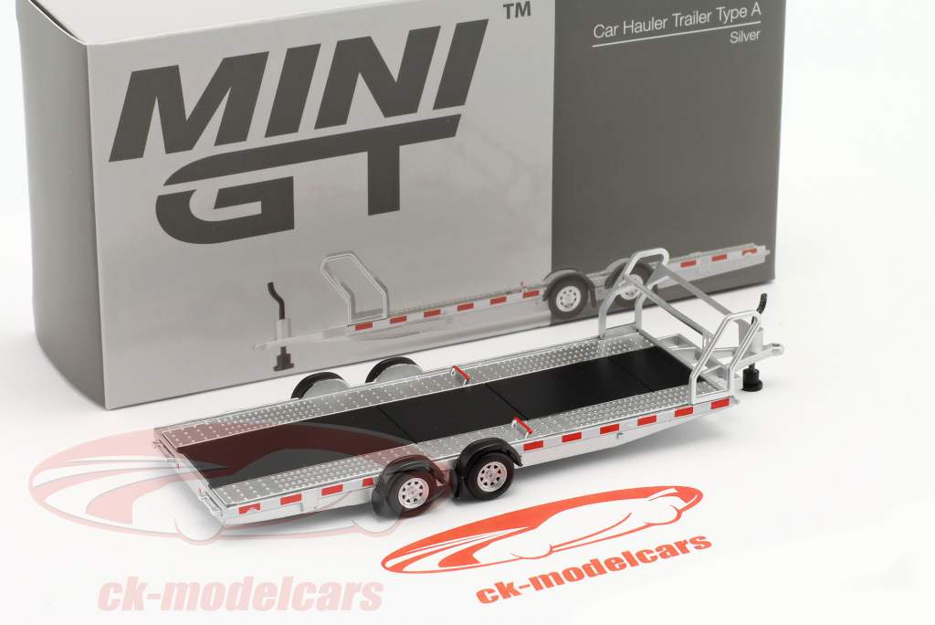 машины самосвалы Трейлеры Тип A Серебряный 1:64 TrueScale