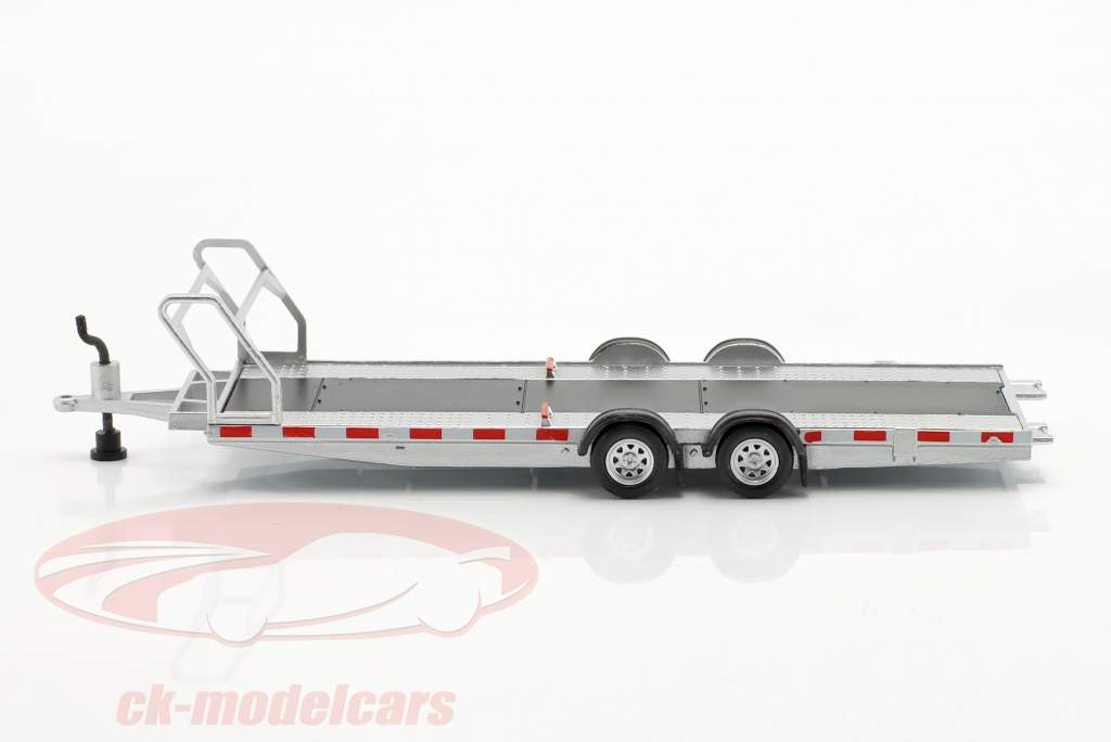 машины самосвалы Трейлеры Тип A Серебряный 1:64 TrueScale