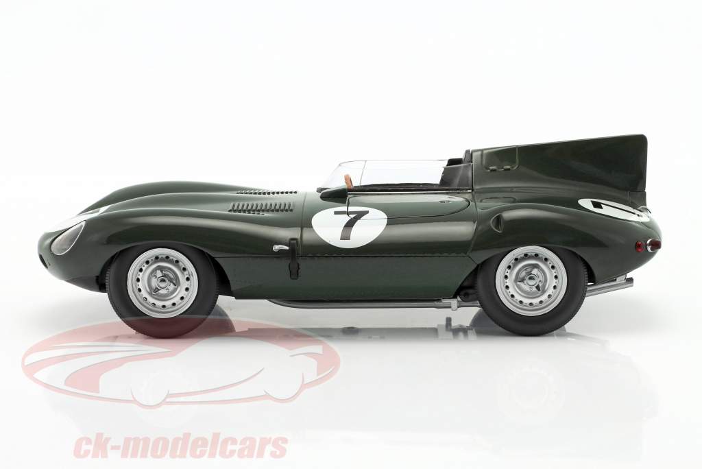 Jaguar D-Type #7 24h LeMans 1955 Tony Rolt, Duncan Hamilton 1:18 CMR