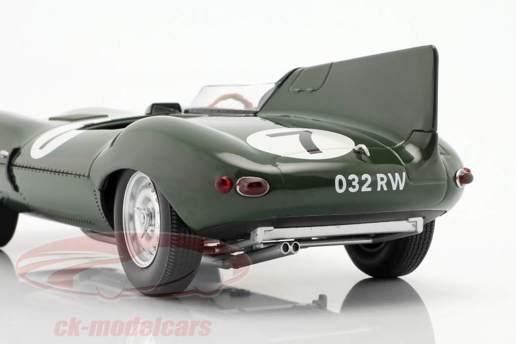 Jaguar D-Type #7 24h LeMans 1955 Tony Rolt, Duncan Hamilton 1:18 CMR