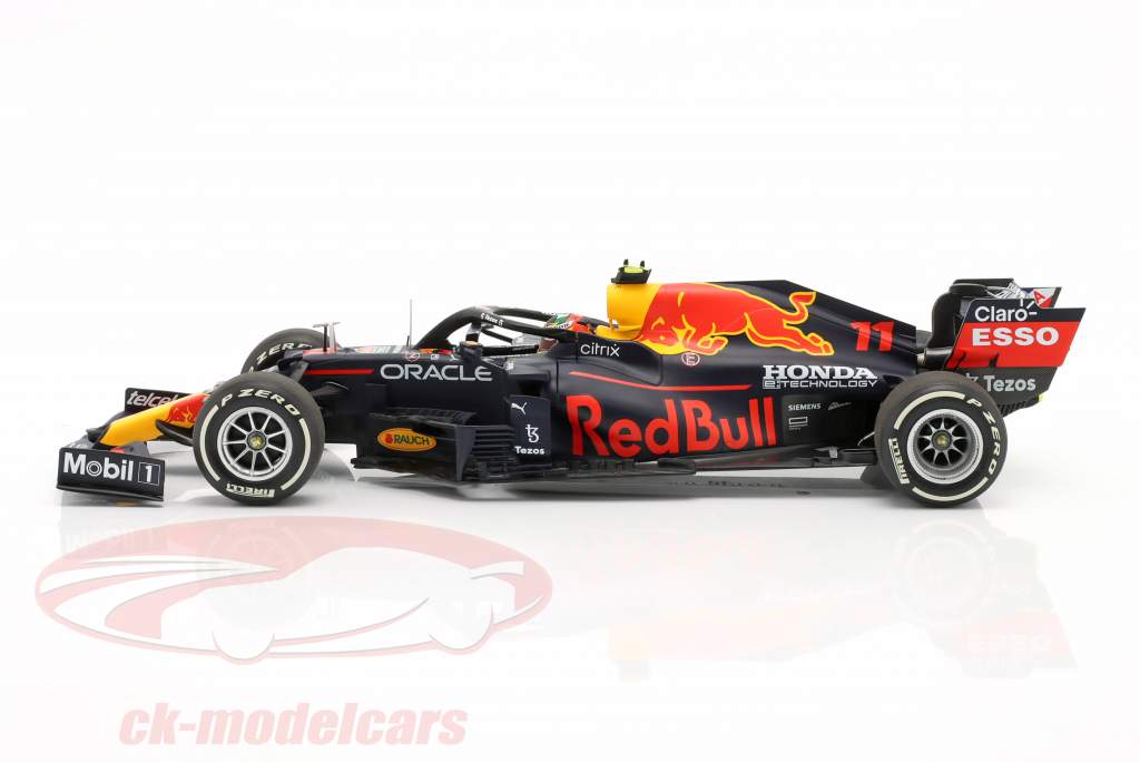 S. Perez Red Bull Racing RB16B #11 3rd France GP F1 2021 1:18 Minichamps