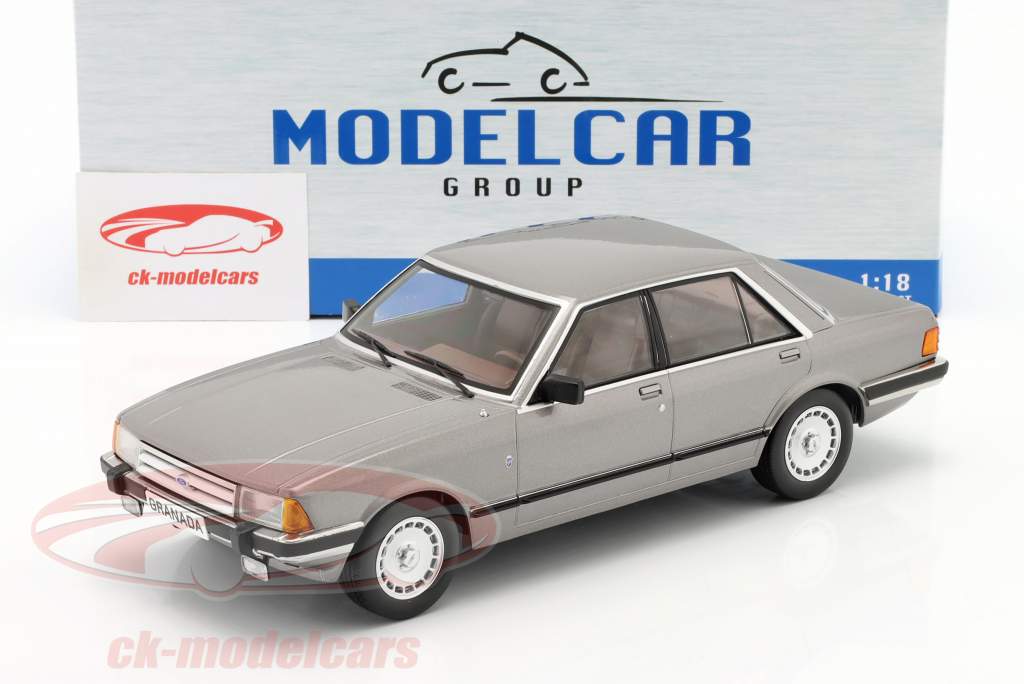 Ford Granada MK2 2.8 Ghia ダークグレー メタリック 1:18 ModelCar Group