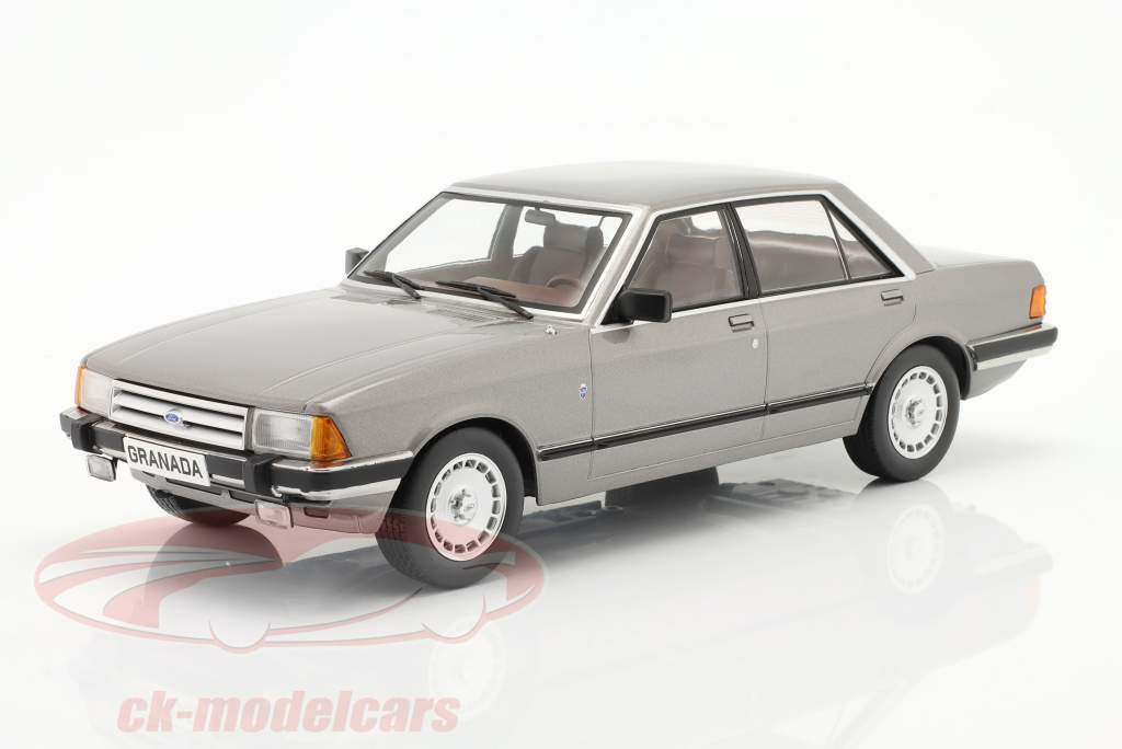 Ford Granada MK2 2.8 Ghia ダークグレー メタリック 1:18 ModelCar Group