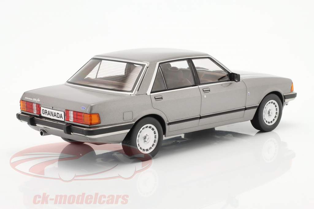 Ford Granada MK2 2.8 Ghia ダークグレー メタリック 1:18 ModelCar Group