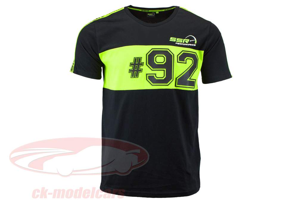 SSR Performance camiseta #92 negro / verde