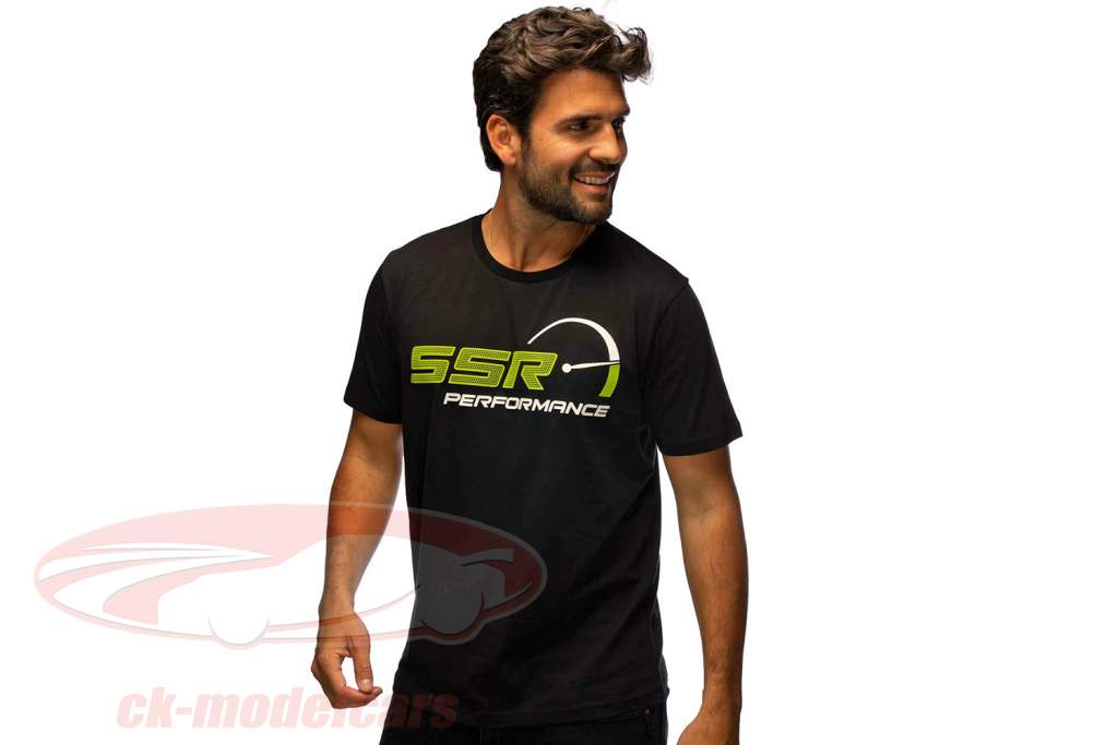 SSR Performance 团队 T恤 黑色的