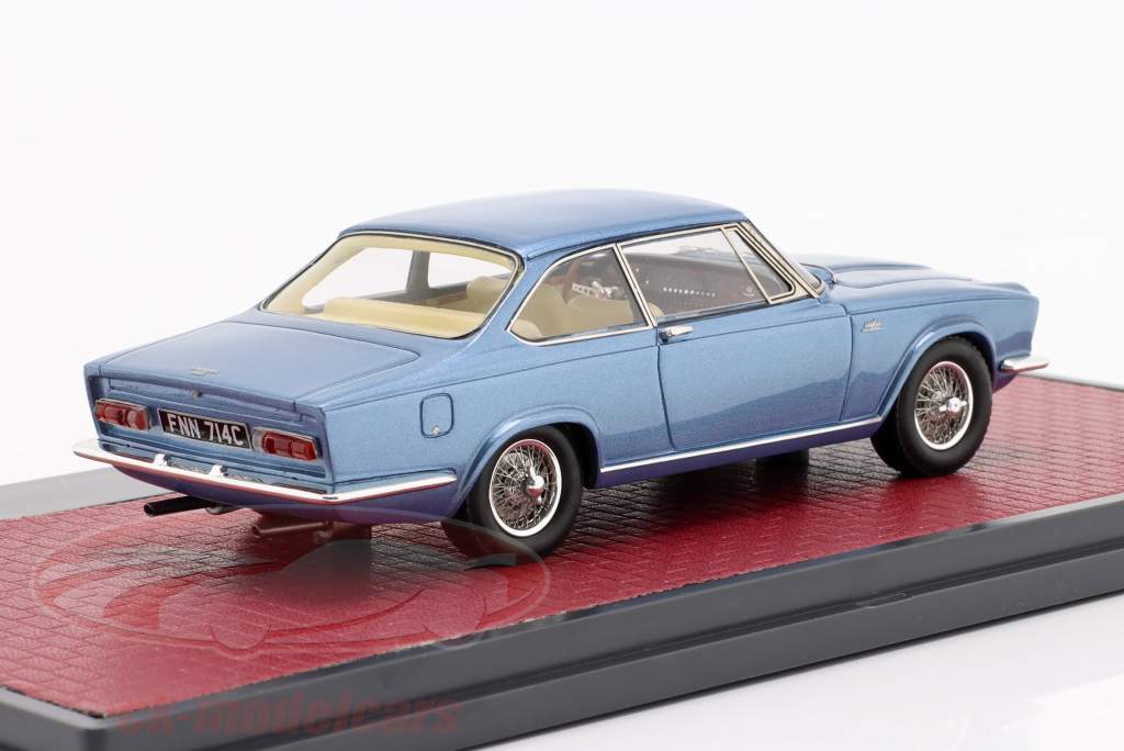 Jaguar S-Type Frua Baujahr 1966 blau metallic 1:43 Matrix