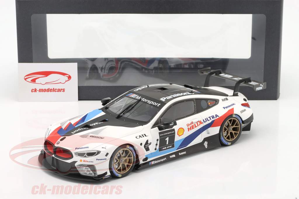 Minichamps 1:18 BMW M8 GTE #1 Mission 8 2019 special model