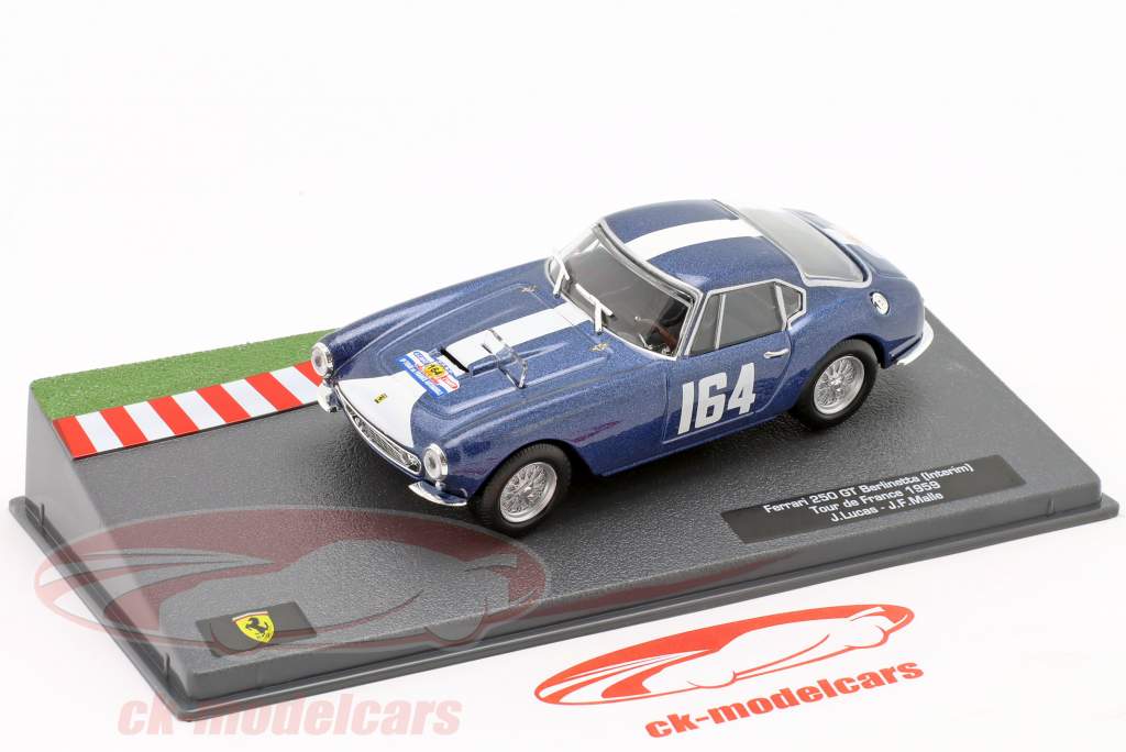 Ferrari 250 GT Berlinetta Interim #164 Rallye Tour de France 1959 1:43 Altaya