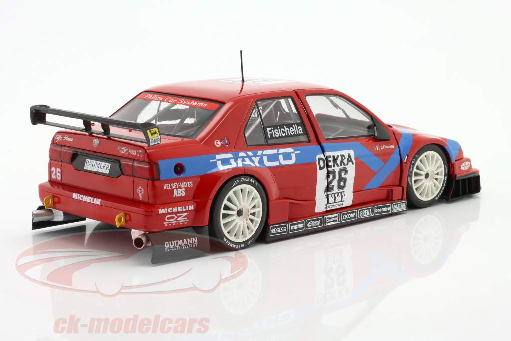 G. Fisichella Alfa Romeo 155 V6 TI #26 DTM / ITC 1995 Alfa Corse 2 1:18 WERK83