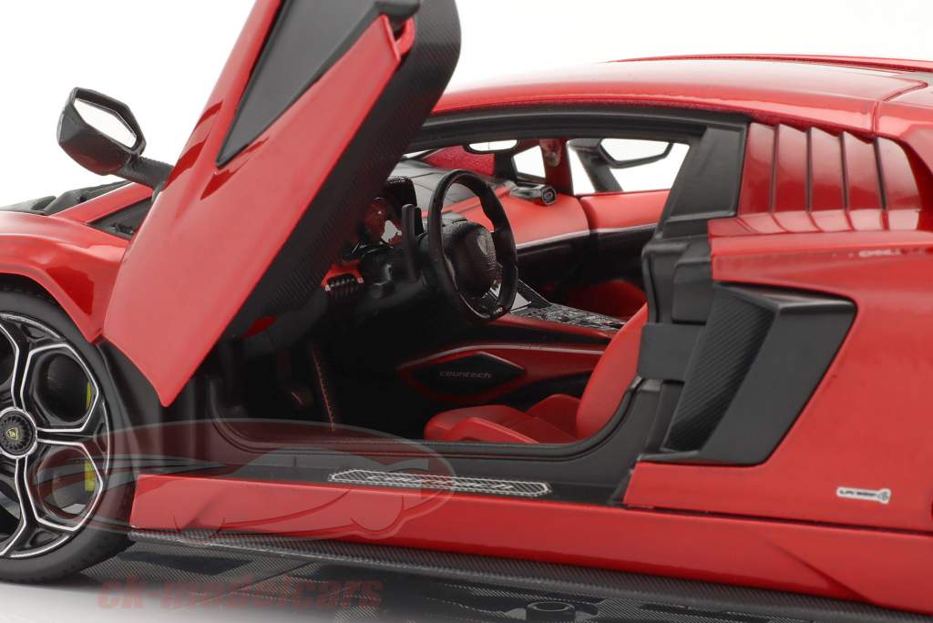 Lamborghini Countach LPI 800-4 Año de construcción 2022 rojo 1:18 Maisto