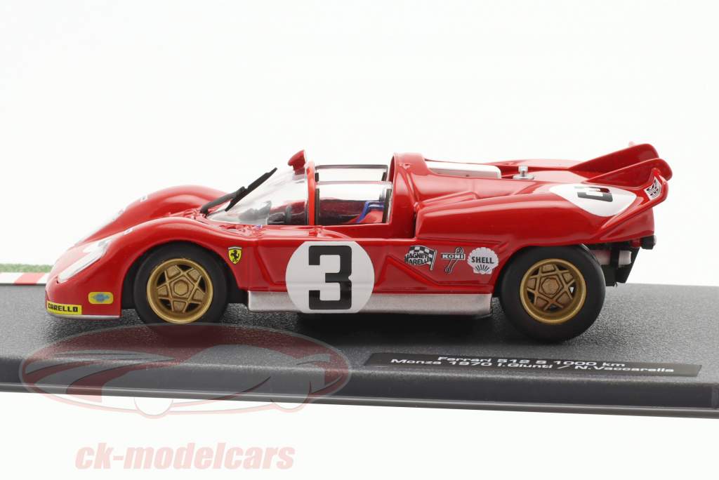 Altaya 1:43 Ferrari 512 S #3 2nd 1000km Monza 1970 I. Giunti