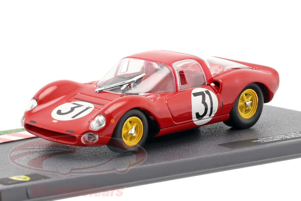 Ferrari Dino 166 P #31 1000km Nürburgring 1965 Bandini, Vaccarella 1:43 Altaya