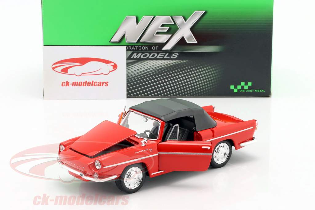 Renault Caravelle Closed Top year 1959 red 1:24 Welly