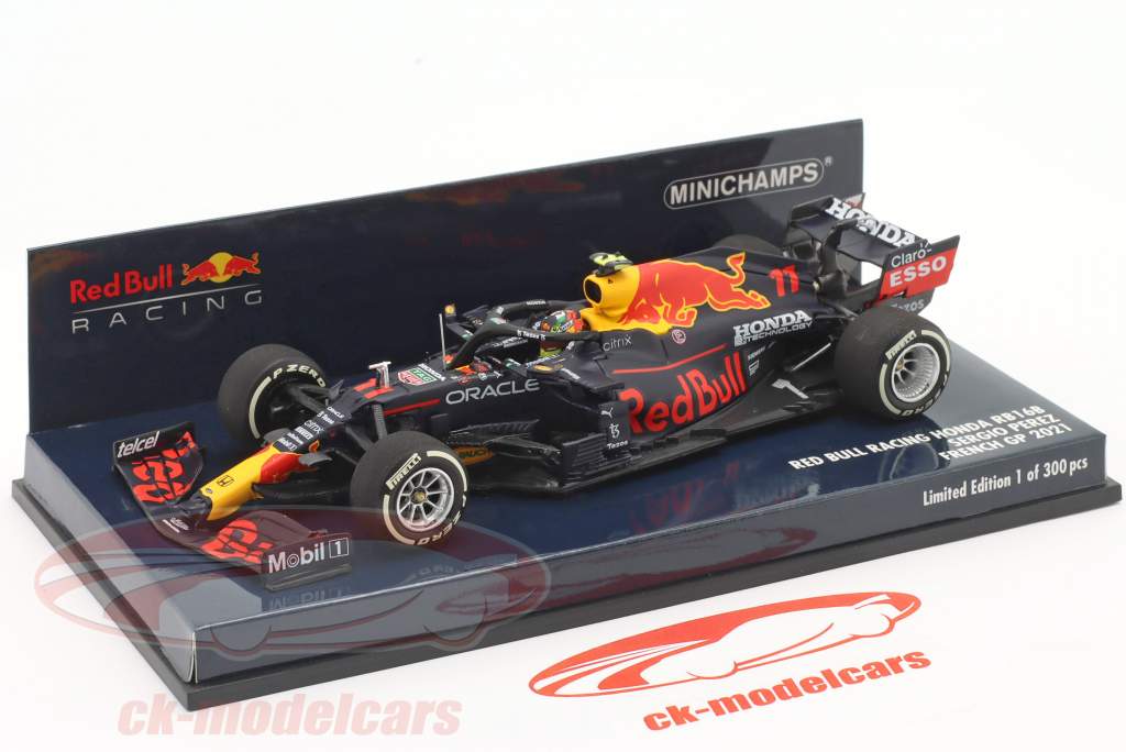 S. Perez Red Bull Racing RB16B #11 3rd Frankreich GP Formel 1 2021 1:43 Minichamps