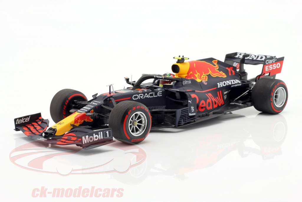S. Perez Red Bull RB16B #11 Winner Azerbaijan GP formula 1 2021 1:18 Minichamps