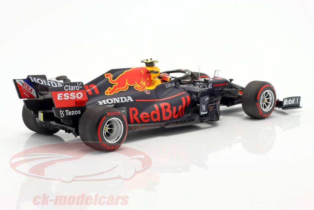 S. Perez Red Bull RB16B #11 Winner Azerbaijan GP formula 1 2021 1:18 Minichamps
