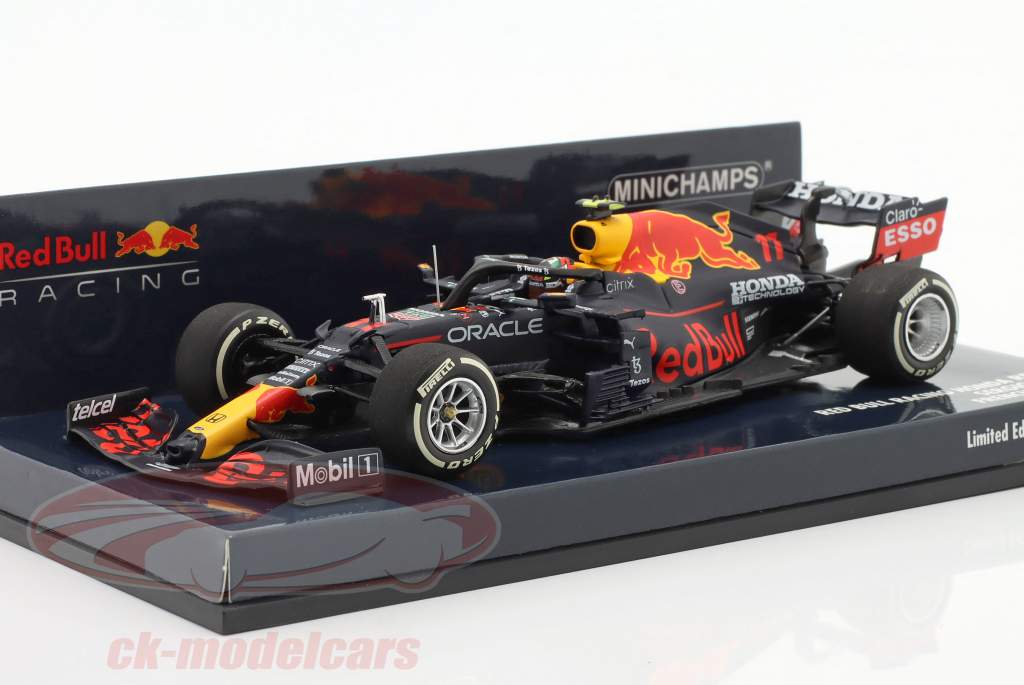 S. Perez Red Bull Racing RB16B #11 3rd Frankreich GP Formel 1 2021 1:43 Minichamps