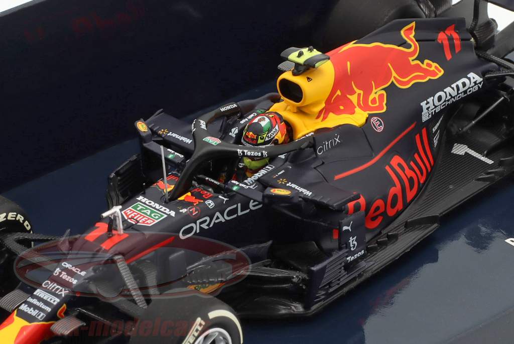S. Perez Red Bull Racing RB16B #11 3rd Frankreich GP Formel 1 2021 1:43 Minichamps