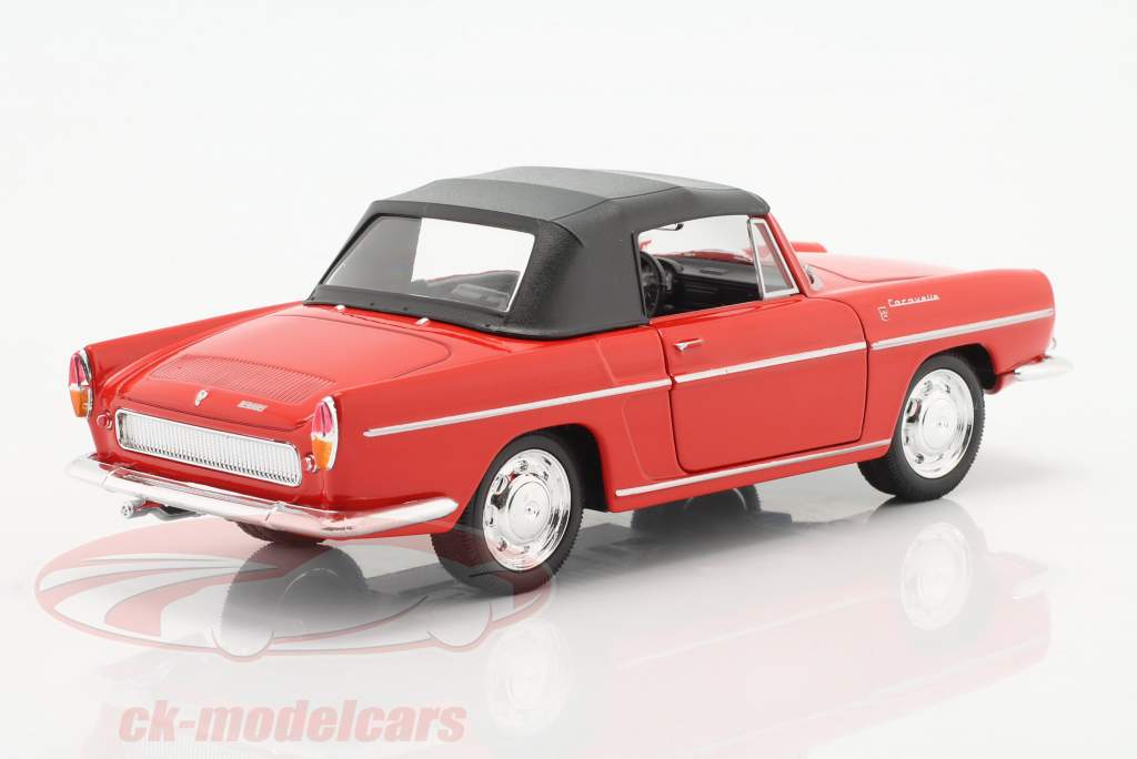 Renault Caravelle Closed Top year 1959 red 1:24 Welly