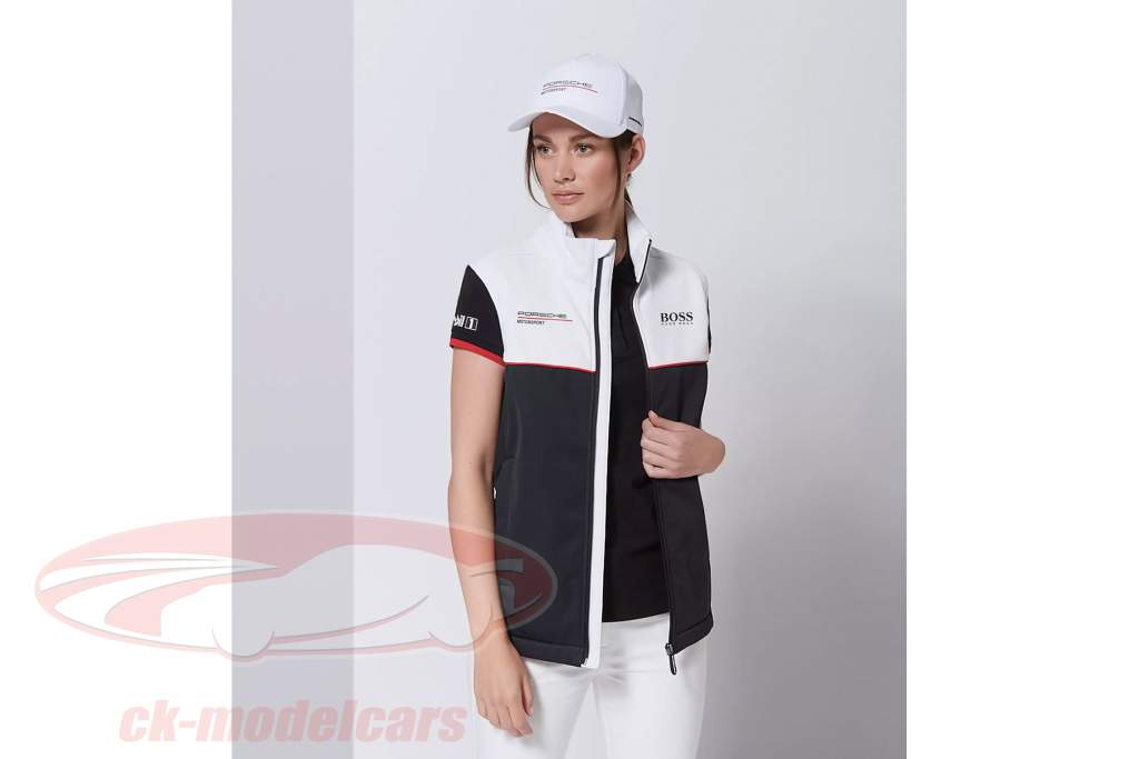Gilet softshell Porsche Motorsport Collection Nero / Bianco