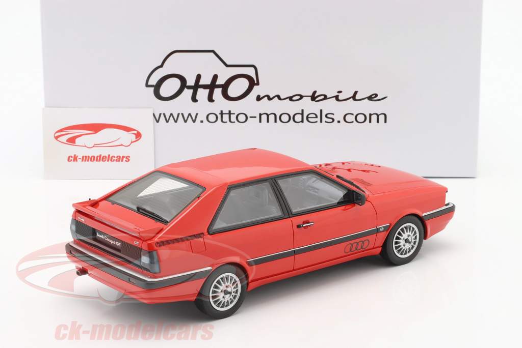 Audi GT Coupe Año de construcción 1987 tornado rojo 1:18 OttOmobile