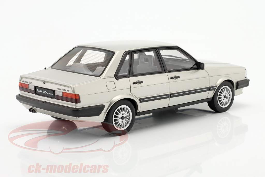 Audi 80 quattro (B2) Année de construction 1983 argent 1:18 OttOmobile