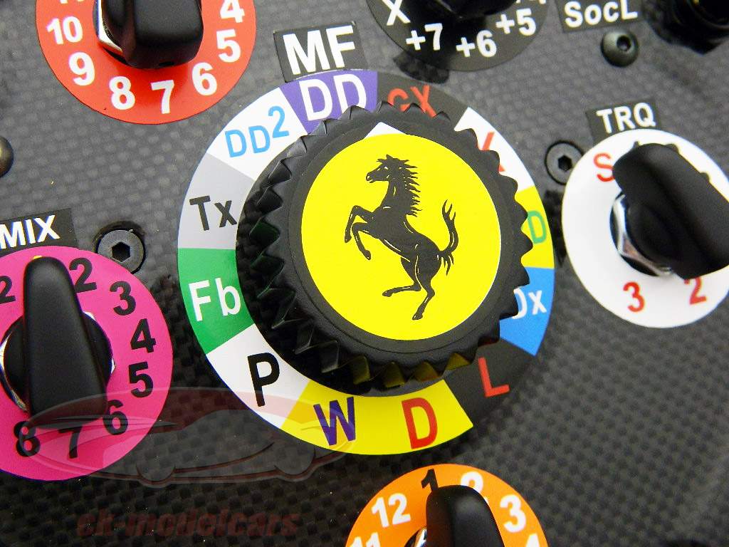 アロンソ/マッサフェラーリF2012 2012年フォーミュラ1ハンドル1:1アマルガム