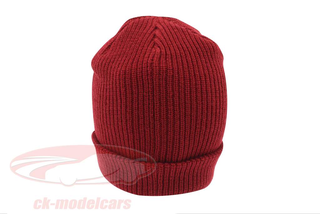 Porsche шерстяная шапка Бордо красный