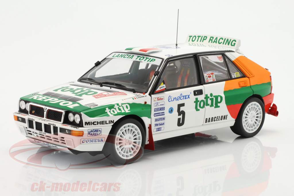 Lancia Delta HF Integrale #5 Rally Monte Carlo 1993 1:18 Kyosho