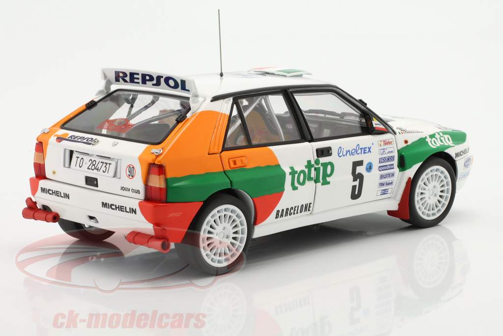 Lancia Delta HF Integrale #5 Rally Monte Carlo 1993 1:18 Kyosho