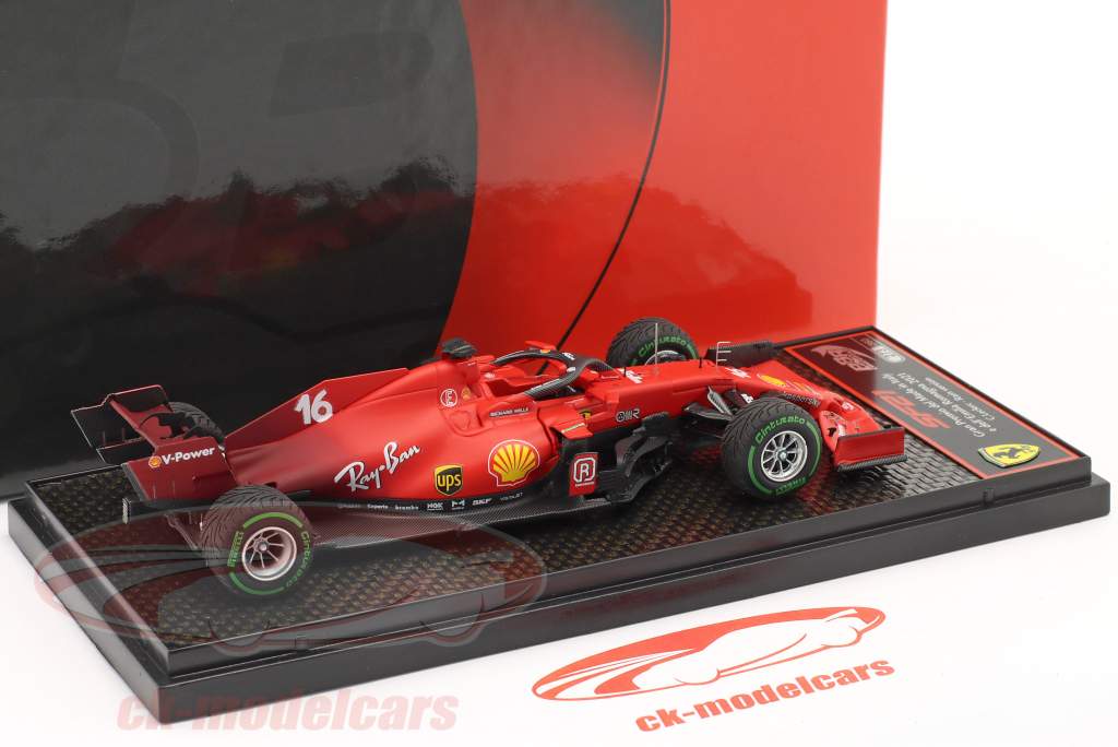Charles Leclerc Ferrari SF21 #16 4 Emilia-Romagna GP formel 1 2021 1:43 BBR