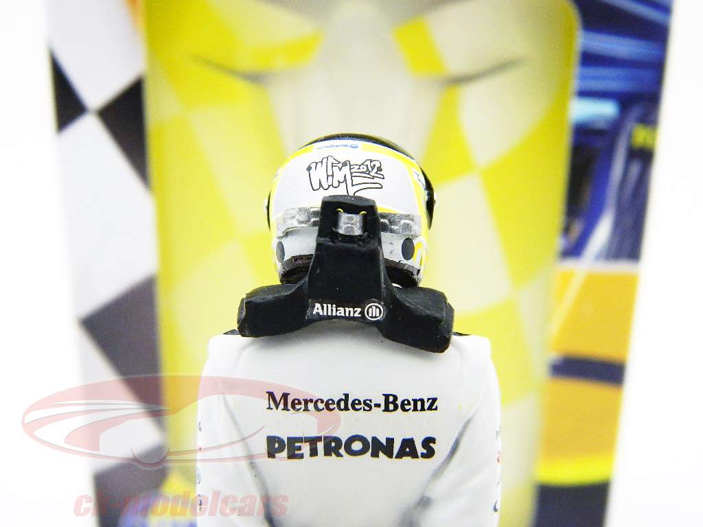 Nico Rosberg driver figure formula one standing Ed.2 1:18 TopMo