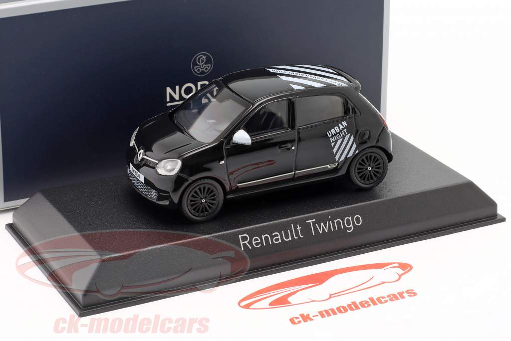 Renault Twingo Urban Night Año de construcción 2021 negro 1:43 Norev
