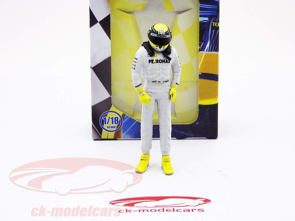 Nico Rosberg driver figure formula one standing Ed.1 1:18 TopMo