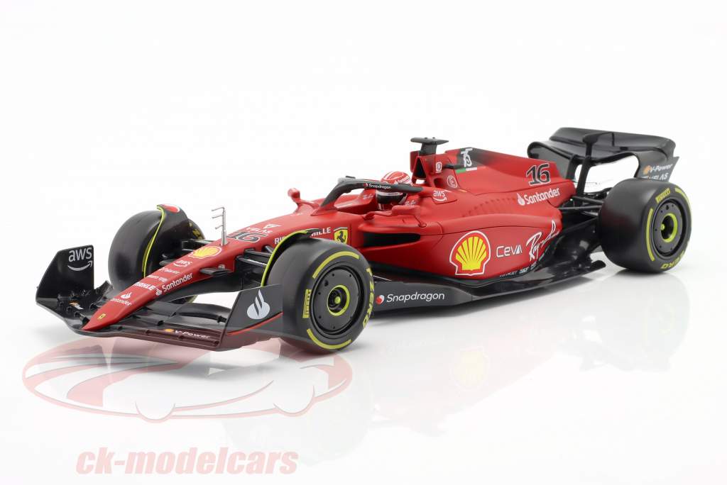 Charles Leclerc Ferrari F1-75 #16 formula 1 2022 1:18 Bburago