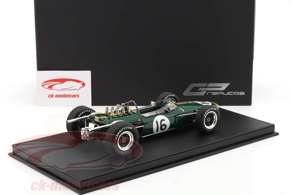 J. Brabham Brabham BT19 #16 Winner Dutch GP formula 1 World Champion 1966 1:18 GP Replicas
