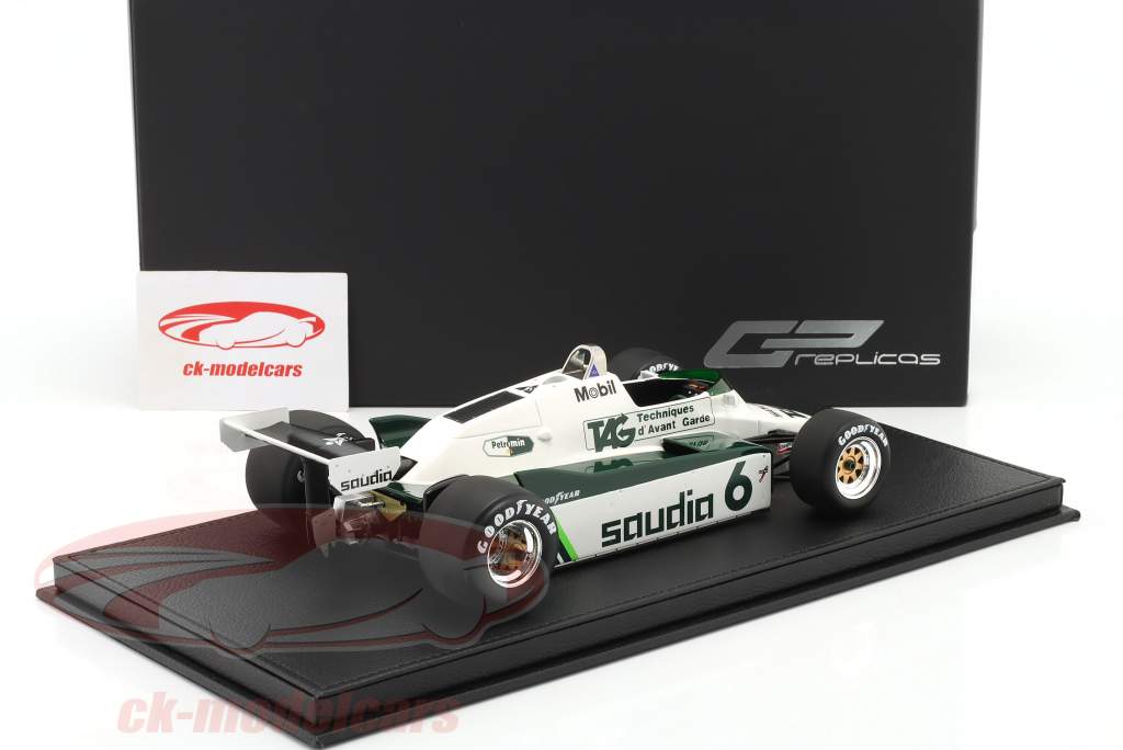 Keke Rosberg Williams FW08 #6 2do Austria GP fórmula 1 Campeón mundial 1982 1:18 GP Replicas