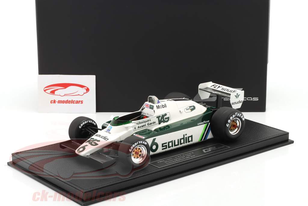 スロットカー　Williams FW08 Ford V8 Keke Rosberg F1 Championship 1982 #6(ホワイト×グリーン) スロットカー Williams FW08 Ford V8 Keke Rosberg F1 Championship 1982 #6