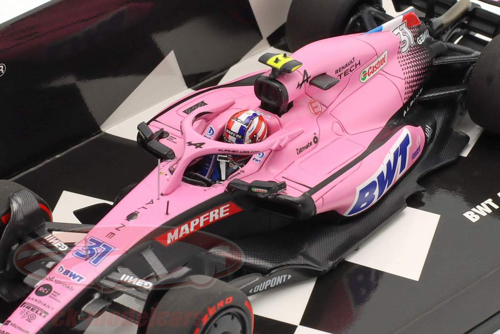 Esteban Ocon Alpine A522 #31 Bahrain GP formel 1 2022 1:43 Minichamps